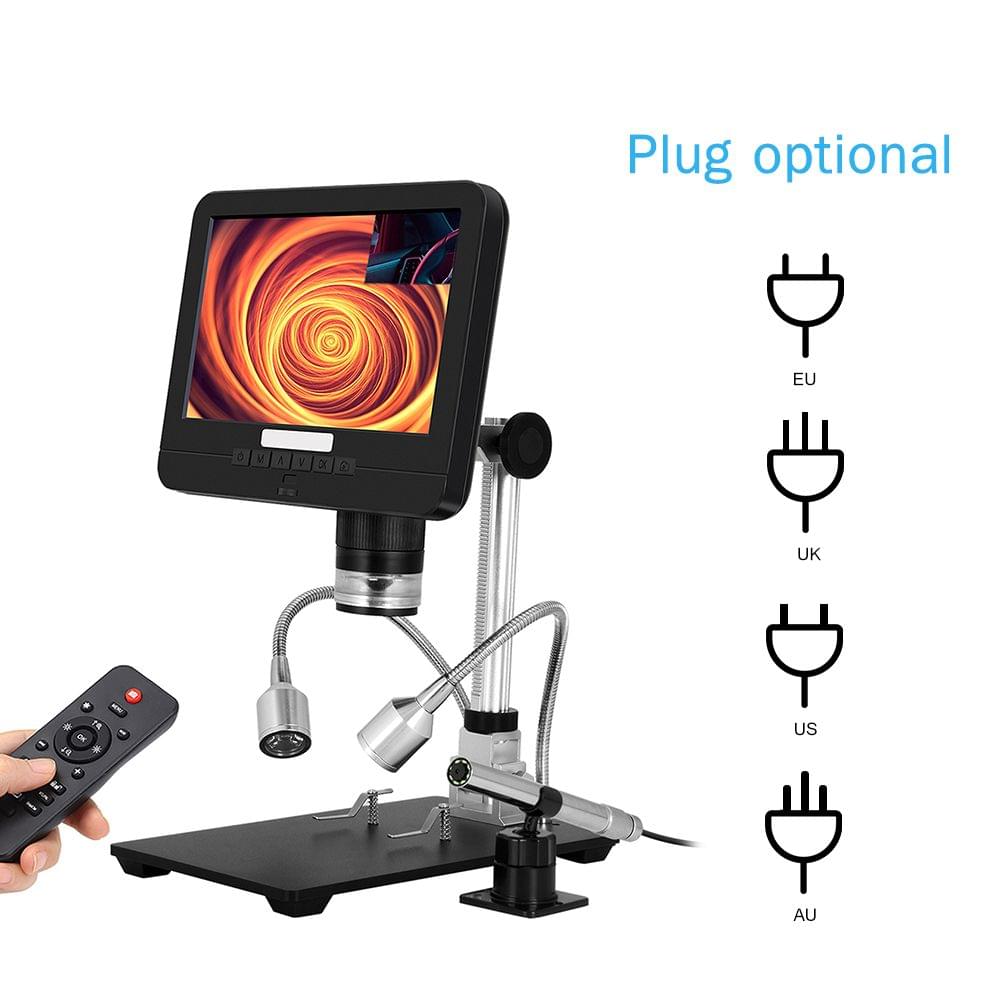 7In 2.0MP 200X Digital Microscope Industrial Inspection - EU Plug