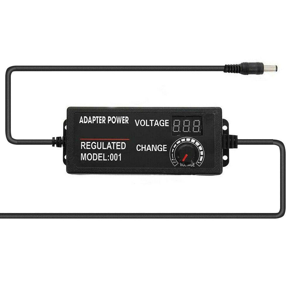 Adjustable Adaptor Charge Variable Voltage 3V-24V Universal