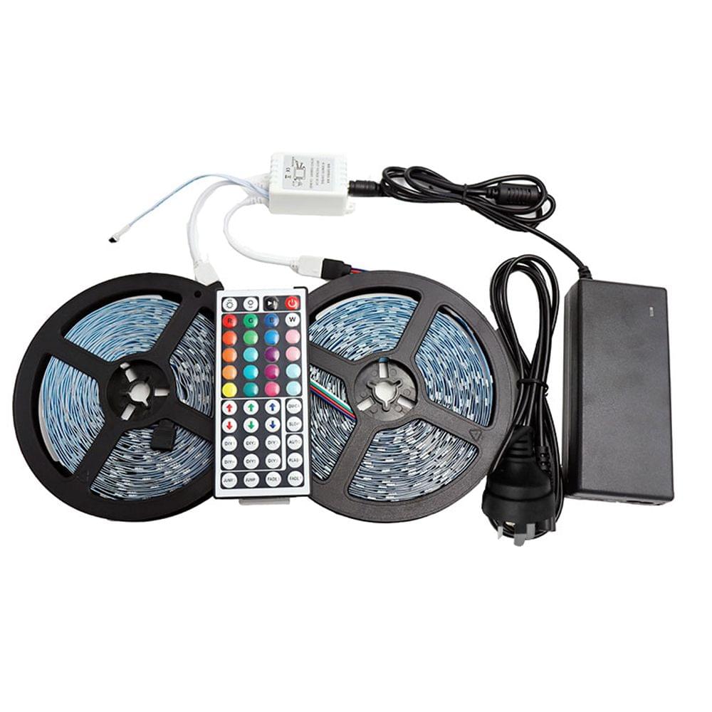 RGB LED Strip Flexible Light 44 Keys IR Remote Controller - AU-Waterproof