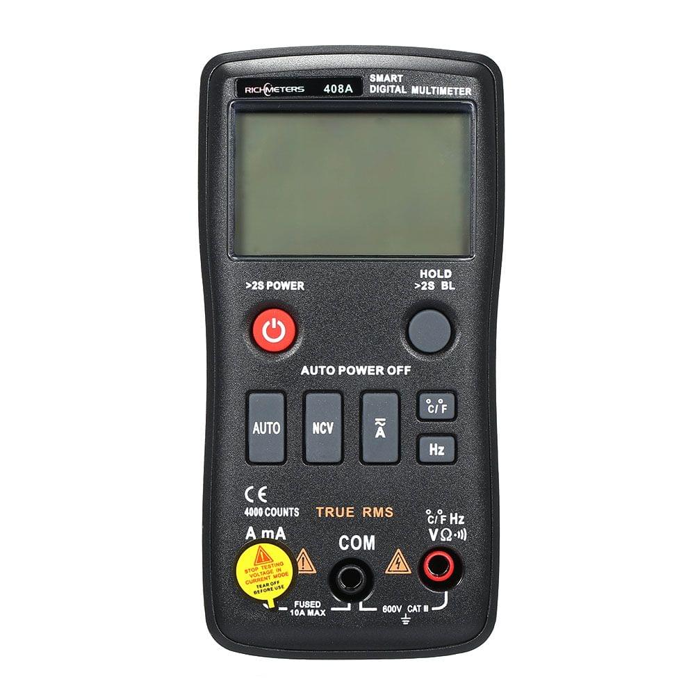 Richmeters RM408A Digital Multimeter 8000 Counts True-RMS