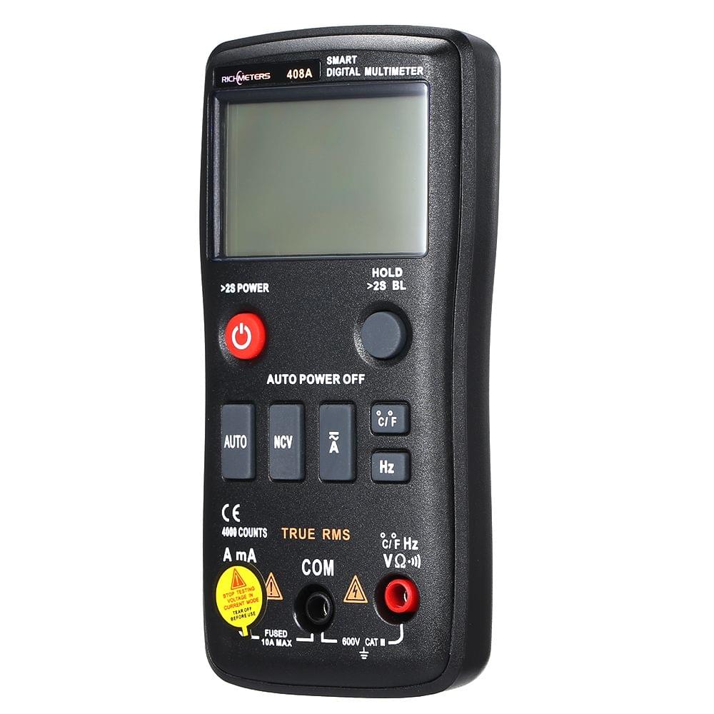 Richmeters RM408A Digital Multimeter 8000 Counts True-RMS