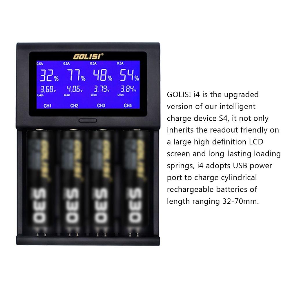 GOLISI i4 5V 2.0A Intelligent LCD Charge Device Suitable for