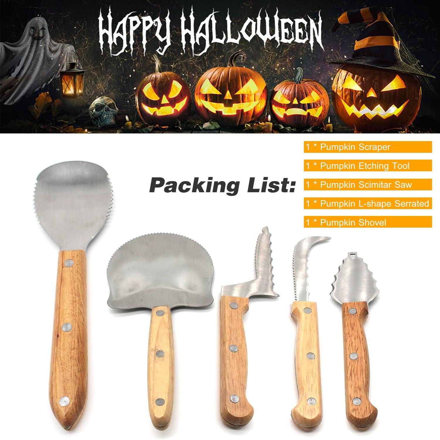 Pumpkin Carving Kit for Halloween Jack-O-Lanterns Cutting