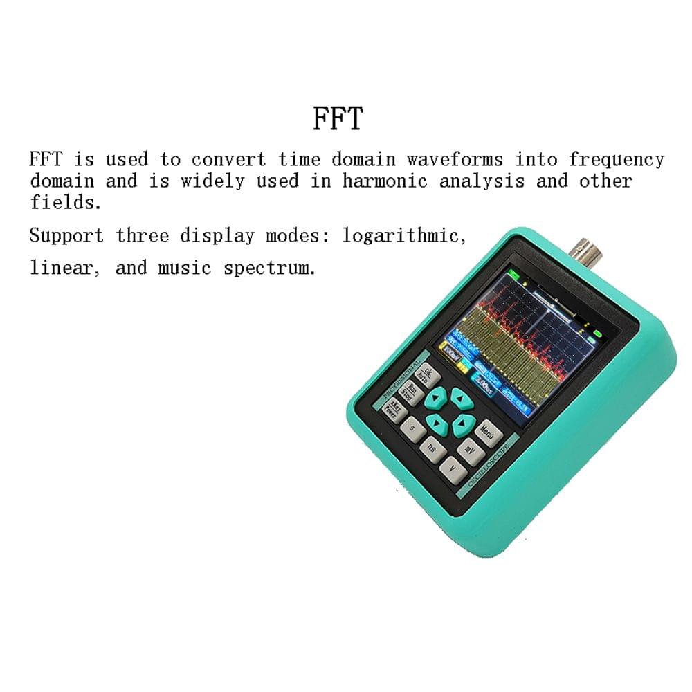 Handheld Mini Digital Oscilloscope with 2.4 Inches TFT Color