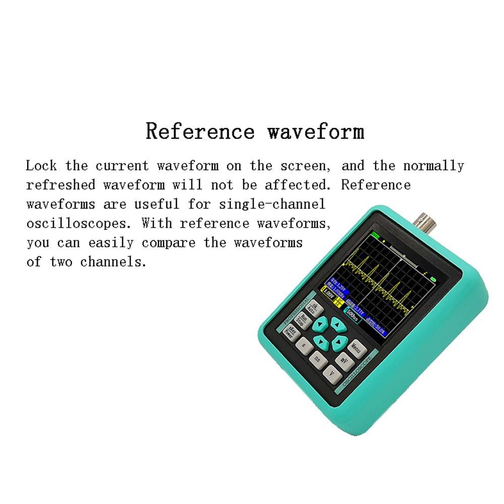 Handheld Mini Digital Oscilloscope with 2.4 Inches TFT Color