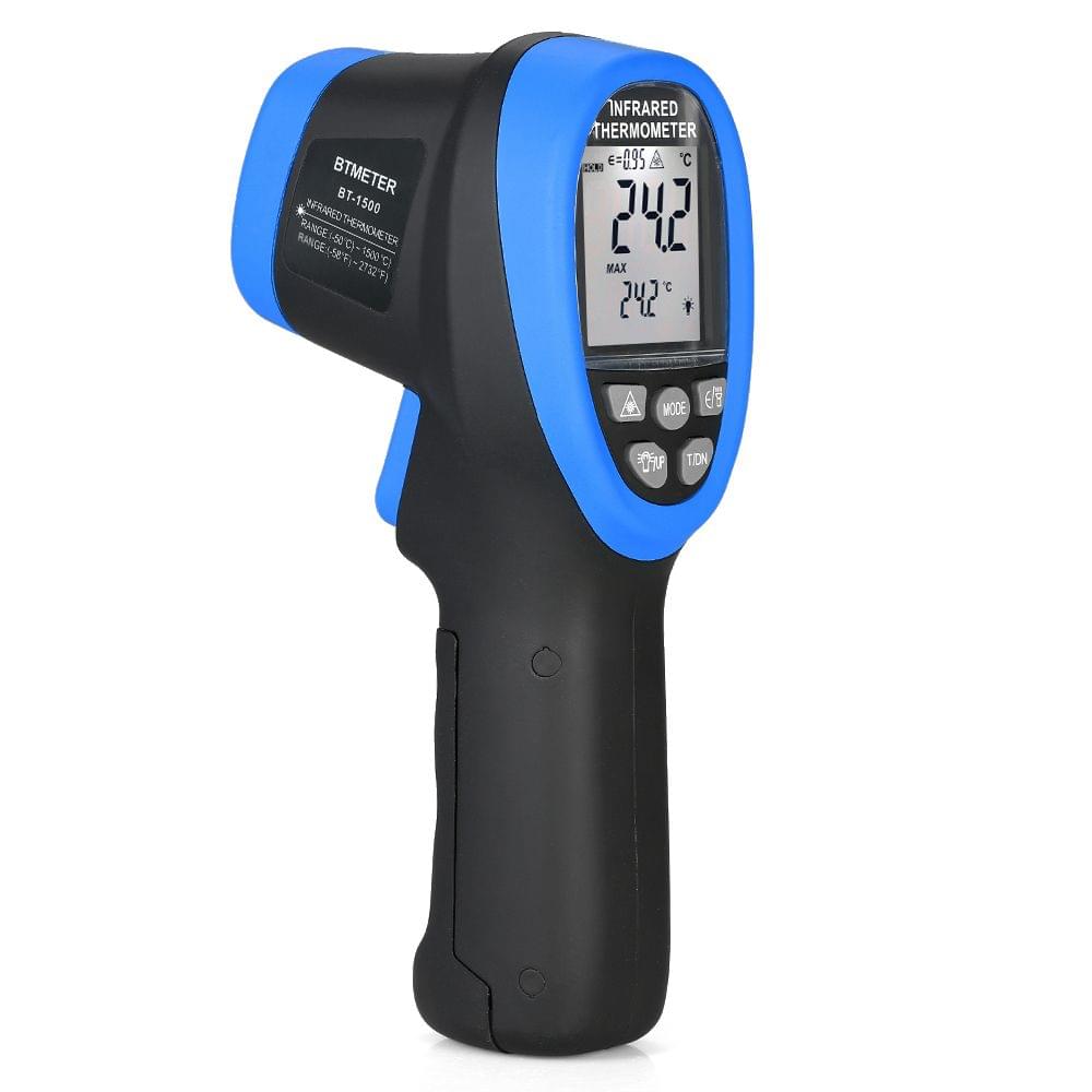 BTMETER Handheld Non-contact LCD Infrared Thermometer