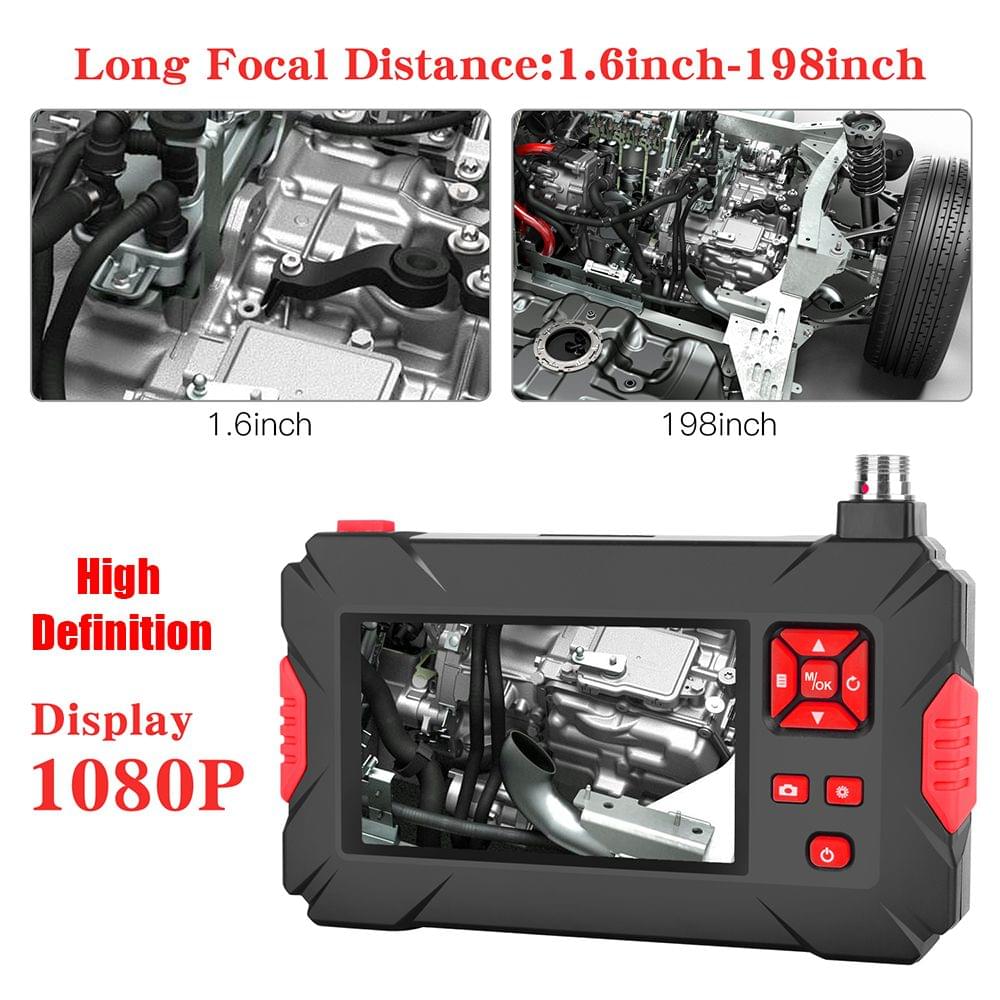 4.3 Inches LCD Screen 1080P High Definition IP68 Handheld - 2m rigid cable