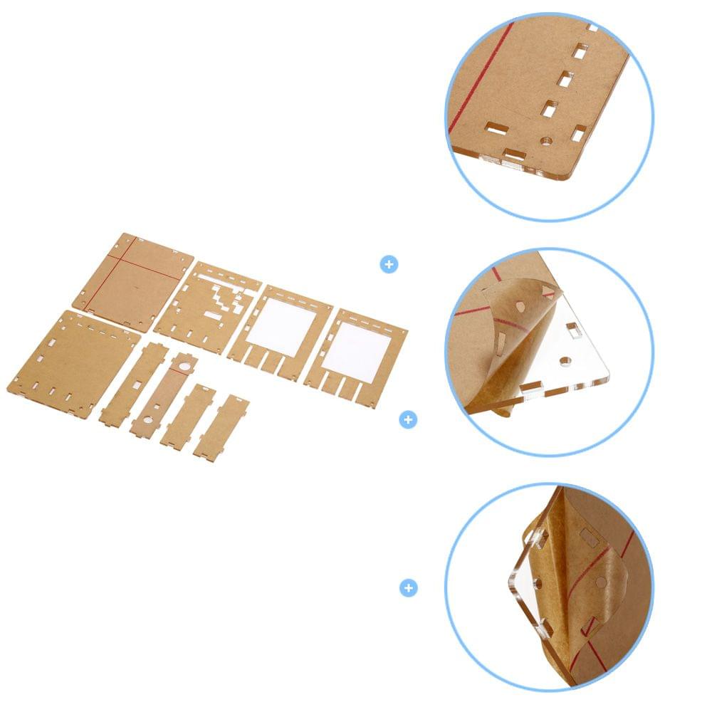 Acrylic DIY Case Cover Shell for DSO138 Oscilloscope
