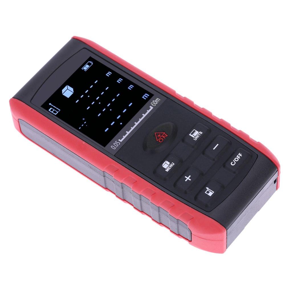 60m Portable Handheld Digital Laser Distance Meter Range - 60 m