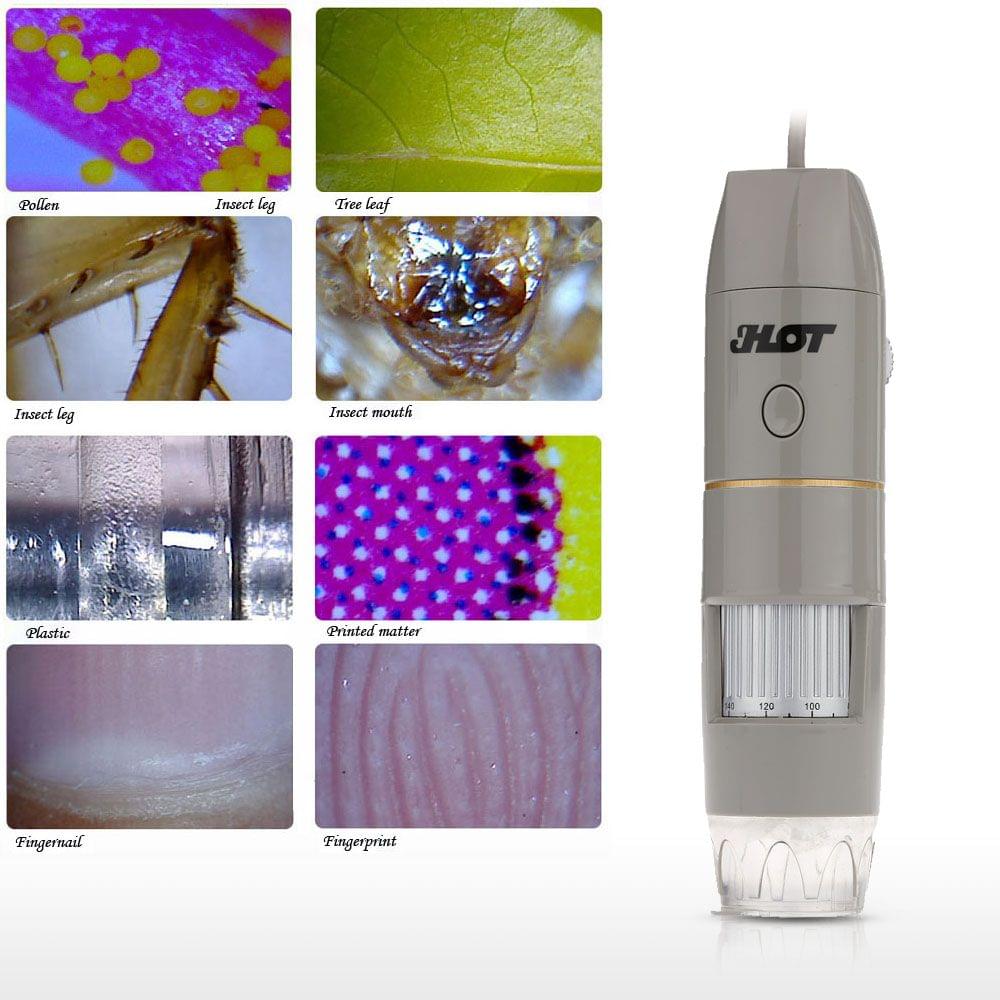 USB Portable Microscope OTG Function 8 LED Digital Zoom - 3 cm