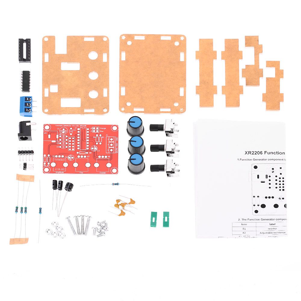 XR2206 High Precision Function Signal Generator DIY Kit