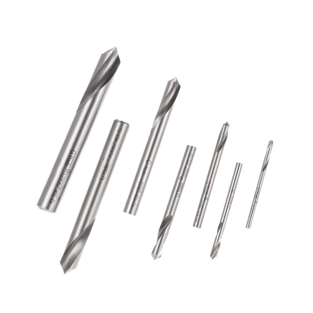 7pcs M42 HSS High Speed Steel Cobalt Spotting Drill Bits Set
