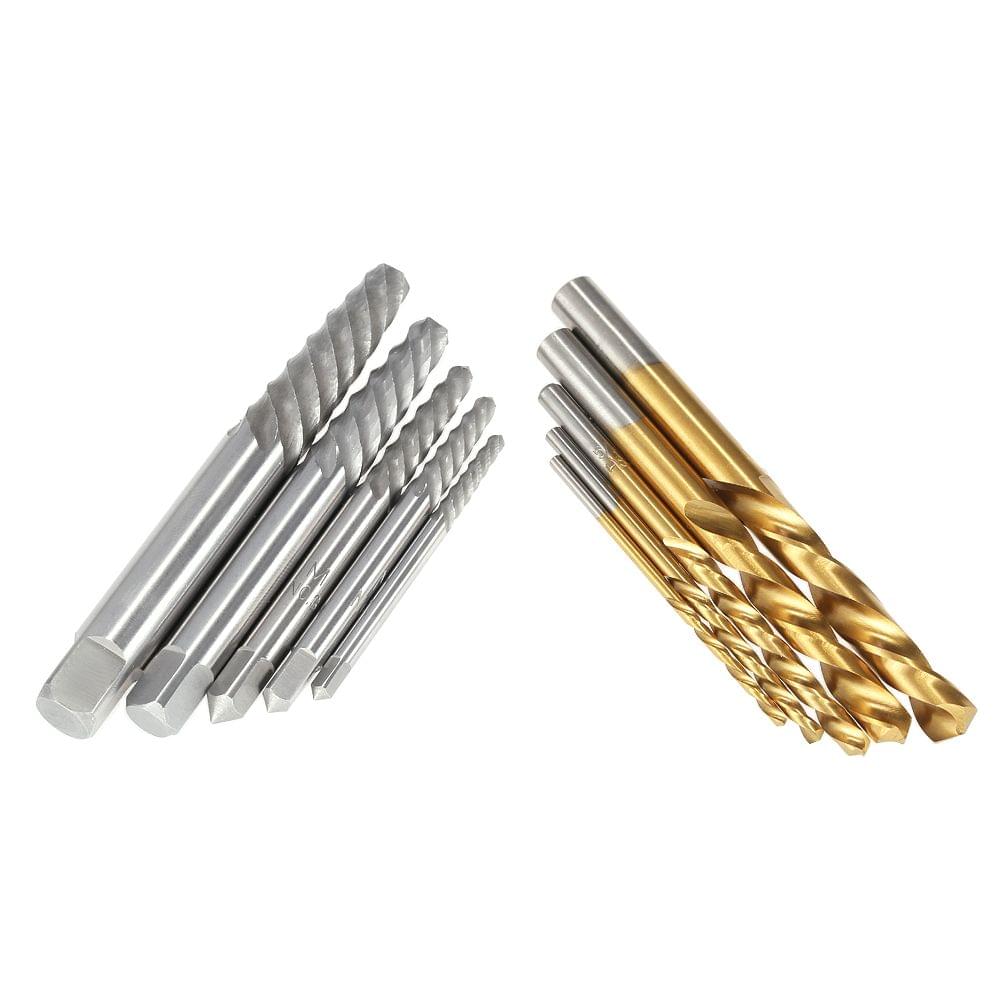 10pcs Left Hand Drill Bit Broken Bolt Damaged Screw - 10pcs