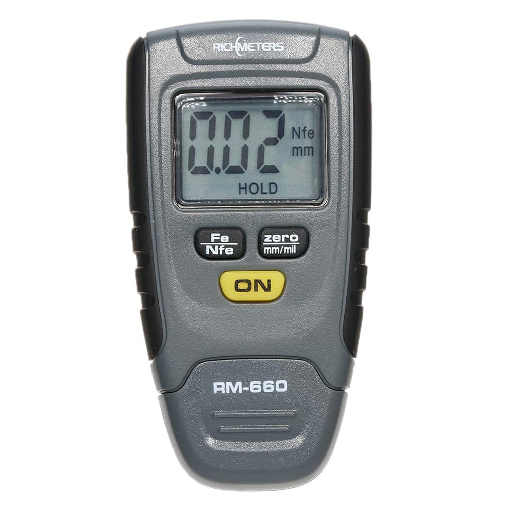 RICHMETERS RM660 Handheld Digital Paint Coating Thickness