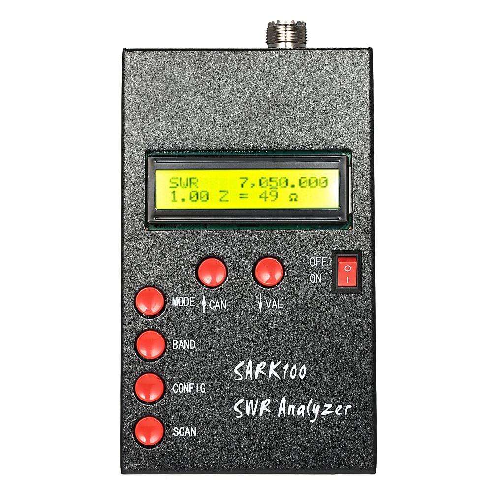 SARK100 1-60MHz HF ANT SWR Antenna Analyzer Meter Standing