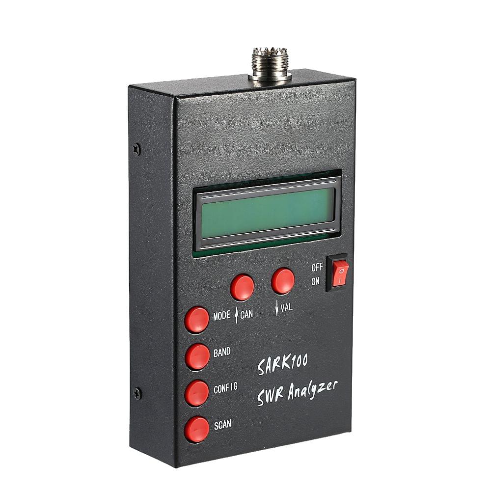 SARK100 1-60MHz HF ANT SWR Antenna Analyzer Meter Standing