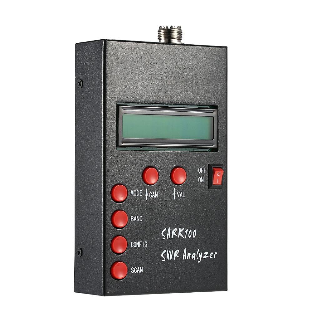 SARK100 1-60MHz HF ANT SWR Antenna Analyzer Meter Standing