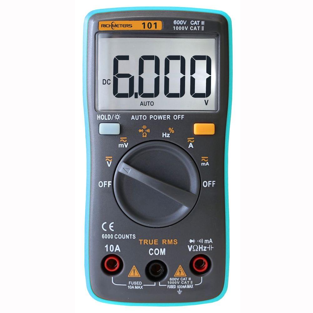 Richmeters RM101 True RMS Multifunctional LCD Digital - 1