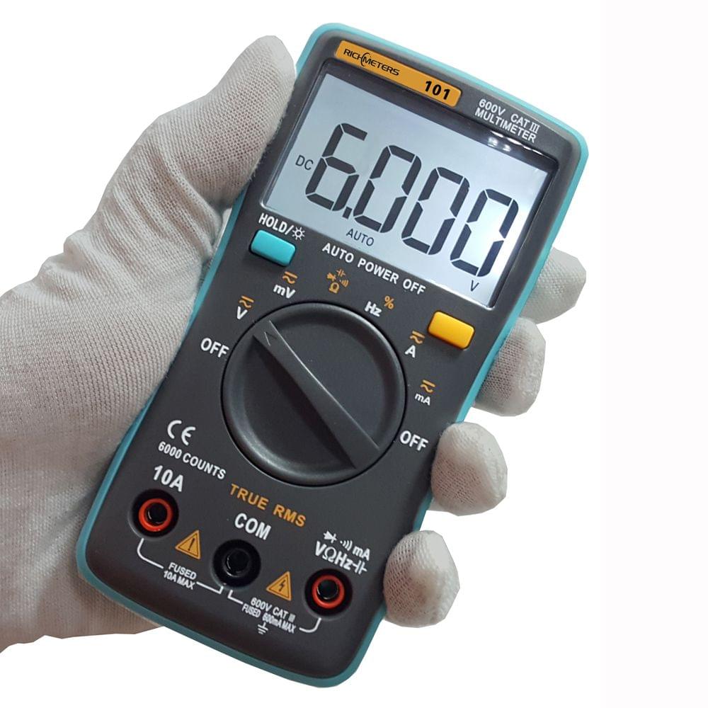 Richmeters RM101 True RMS Multifunctional LCD Digital - 1