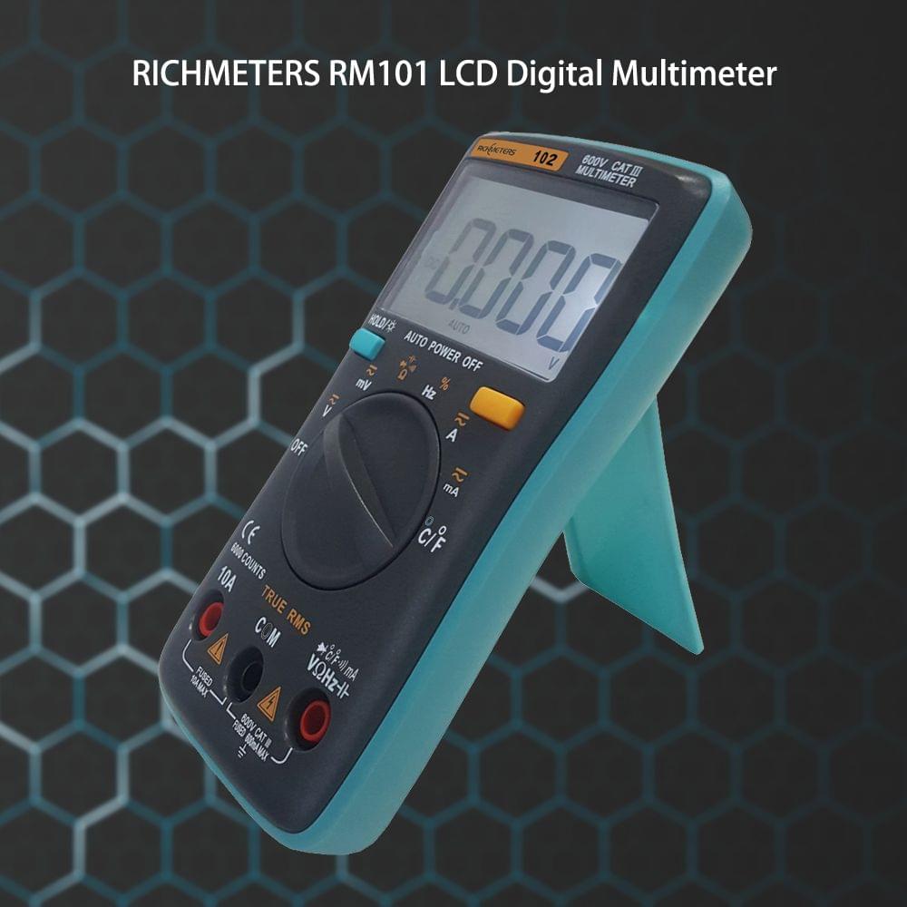 Richmeters RM102 True RMS Multifunctional LCD Digital - 2