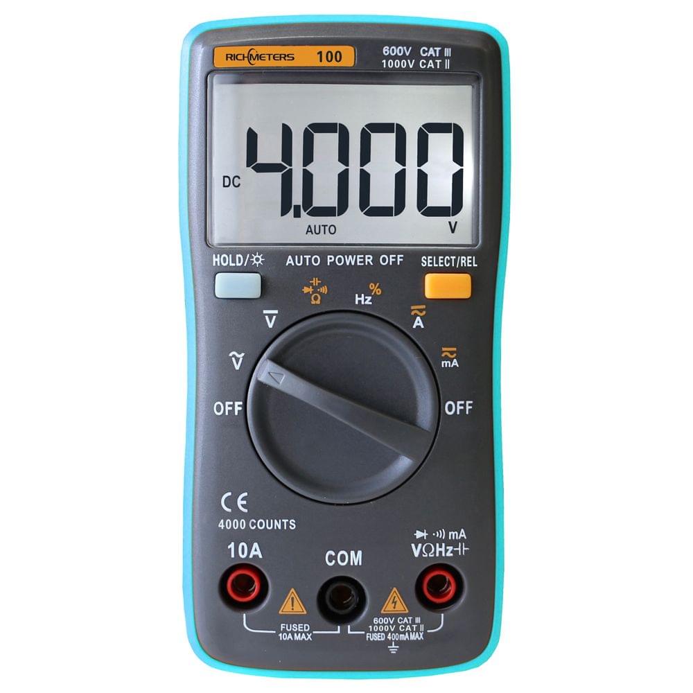 Richmeters RM100 True RMS Multifunctional LCD Digital