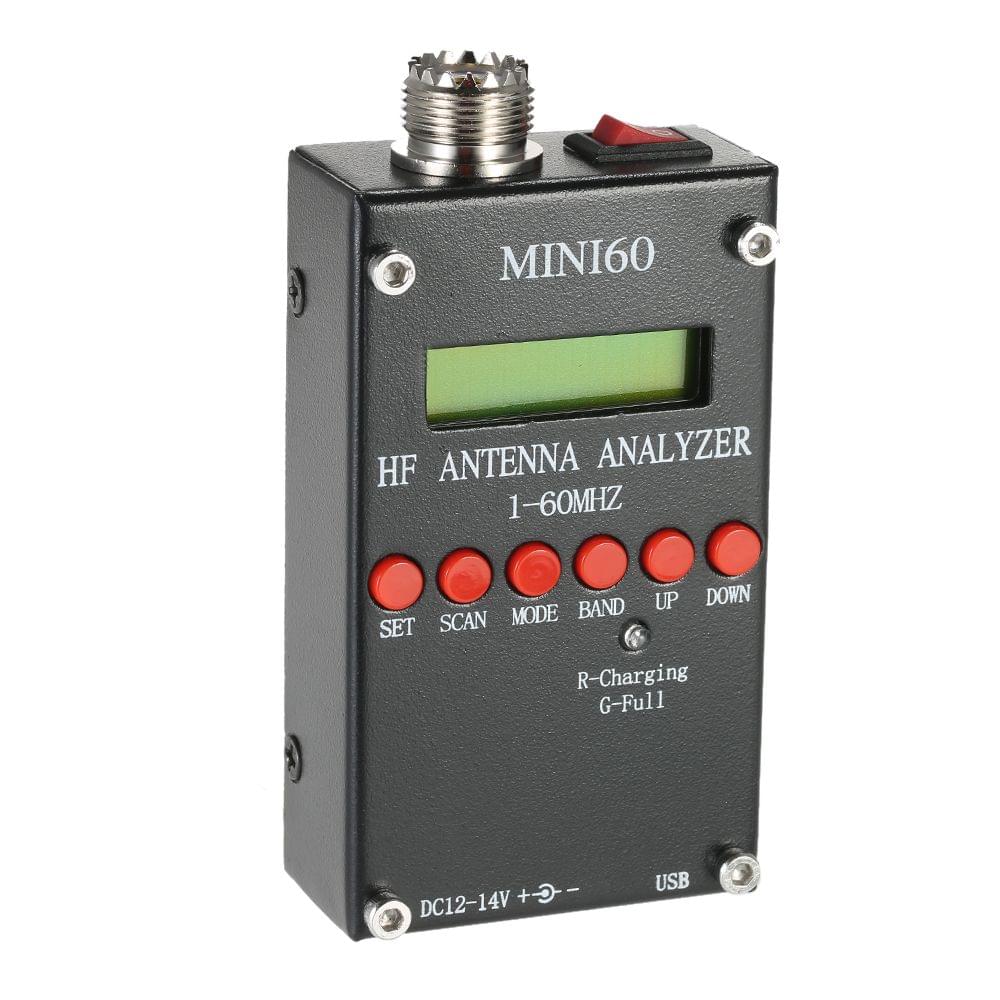 Mini60 Antenna Analyzer Meter 1-60MHz SARK100 AD9851 HF ANT - Ordinary Version & Antenna Analyzer