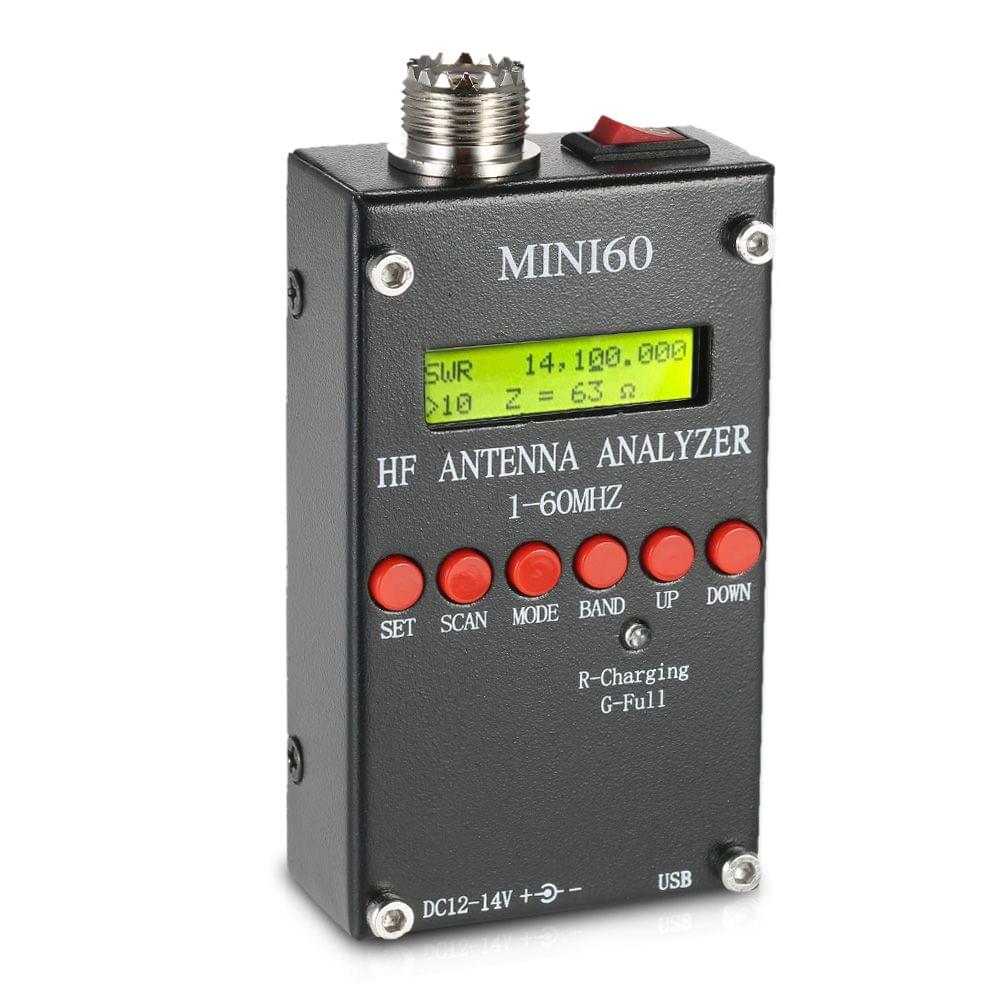 Mini60 Antenna Analyzer Meter 1-60MHz SARK100 AD9851 HF ANT - Ordinary Version & Antenna Analyzer