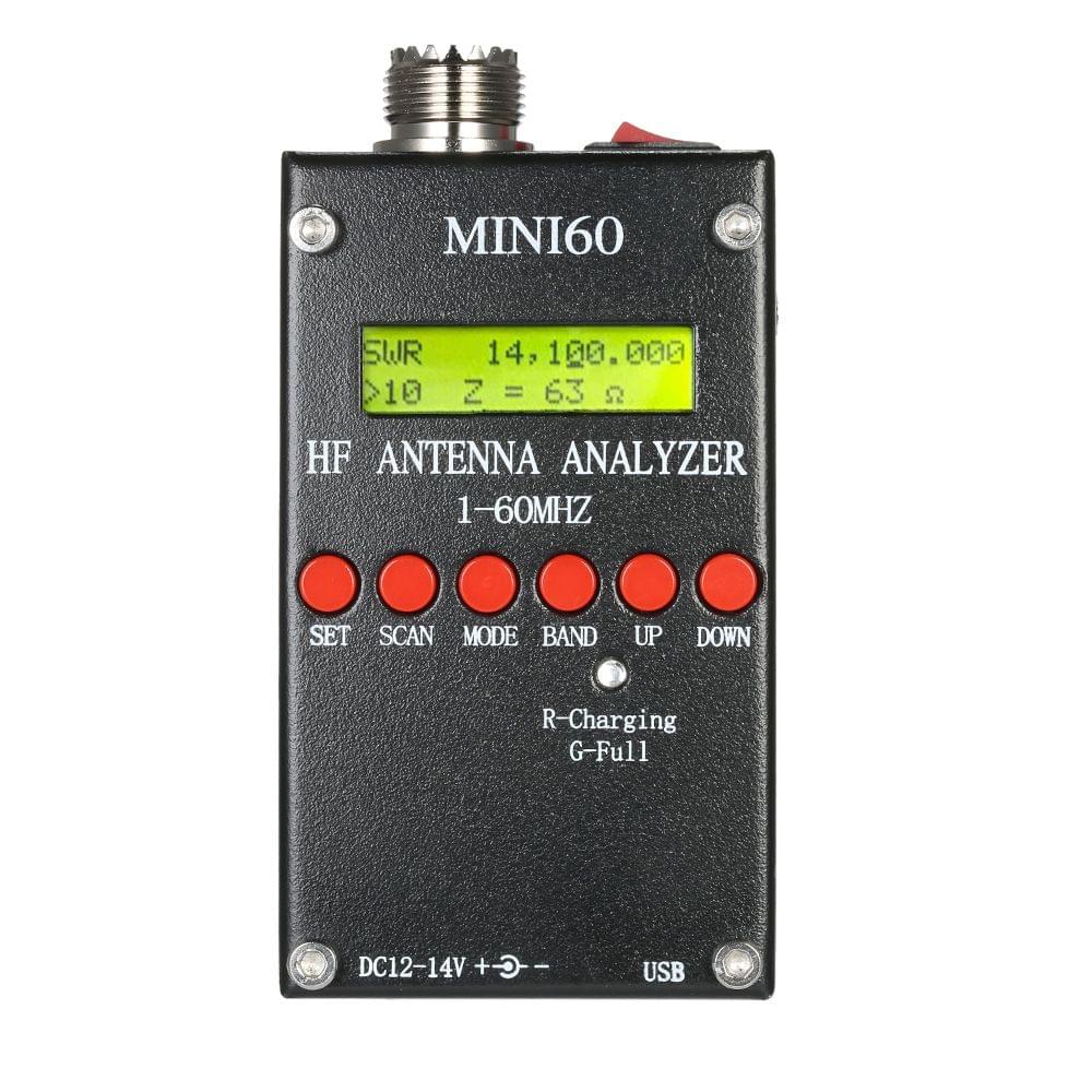 Mini60 Antenna Analyzer Meter 1-60MHz SARK100 AD9851 HF ANT - Ordinary Version & Antenna Analyzer