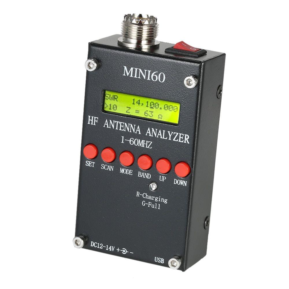 Mini60 Antenna Analyzer Meter 1-60MHz SARK100 AD9851 HF ANT - Ordinary Version & Antenna Analyzer