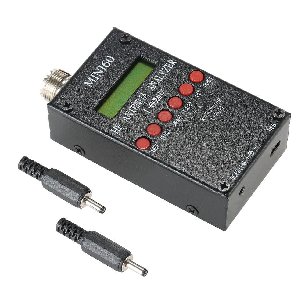 Mini60 Antenna Analyzer Meter 1-60MHz SARK100 AD9851 HF ANT - BT Version & Antenna Analyzer