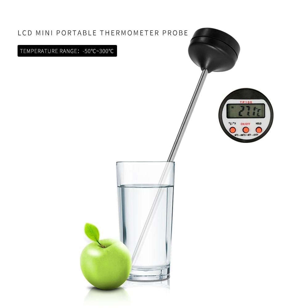 LCD Mini Portable Thermometer Probe -50?C~300?C BBQ Meat