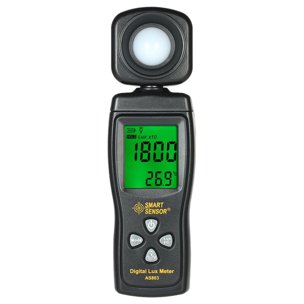 Smart Sensor Mini Digital Lux Meter LCD Display Handheld