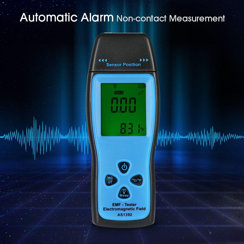 Handheld Mini Digital LCD EMF Tester Electromagnetic Field