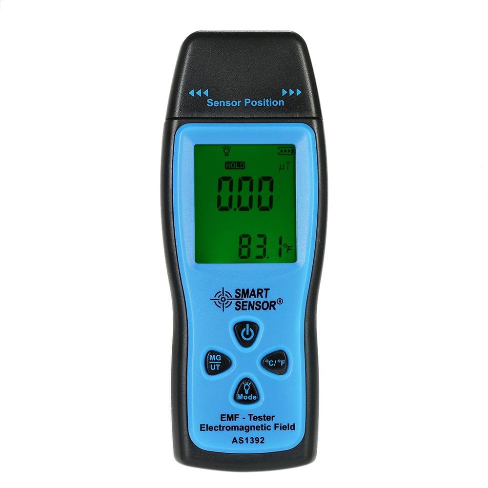 SMART SENSOR Handheld Mini Digital LCD EMF Tester