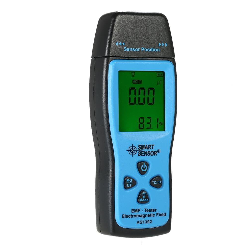 SMART SENSOR Handheld Mini Digital LCD EMF Tester