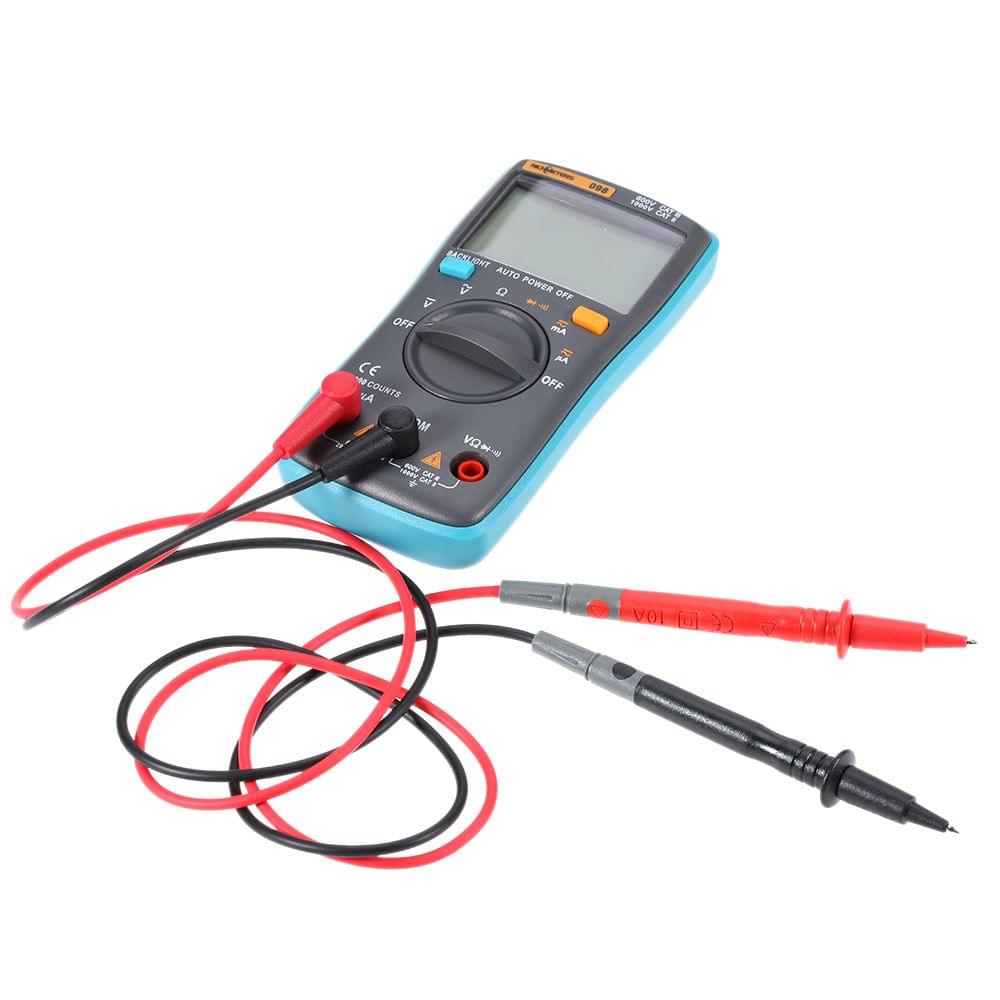 Richmeters RM098 Multifunctional LCD Digital Multimeter DMM