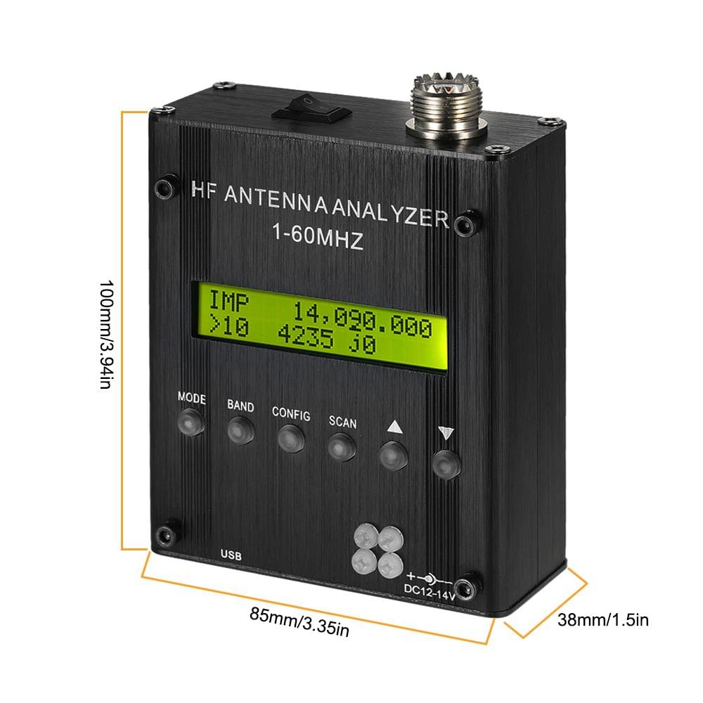 MR300 Digital Shortwave Antenna Analyzer Meter Tester - Ordinary Version Antenna Analyzer