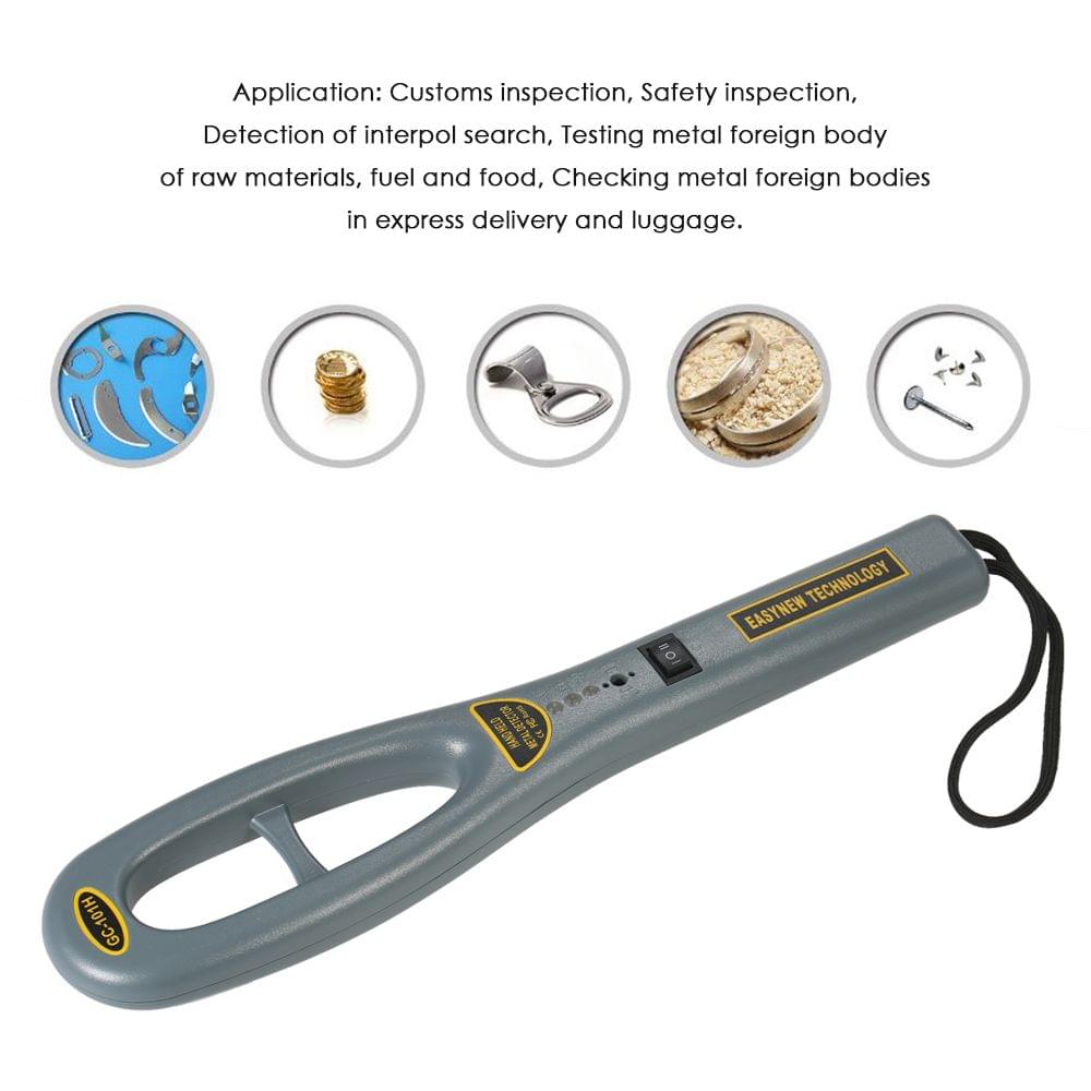 High Sensitivity Portable Handheld Metal Detector Safety