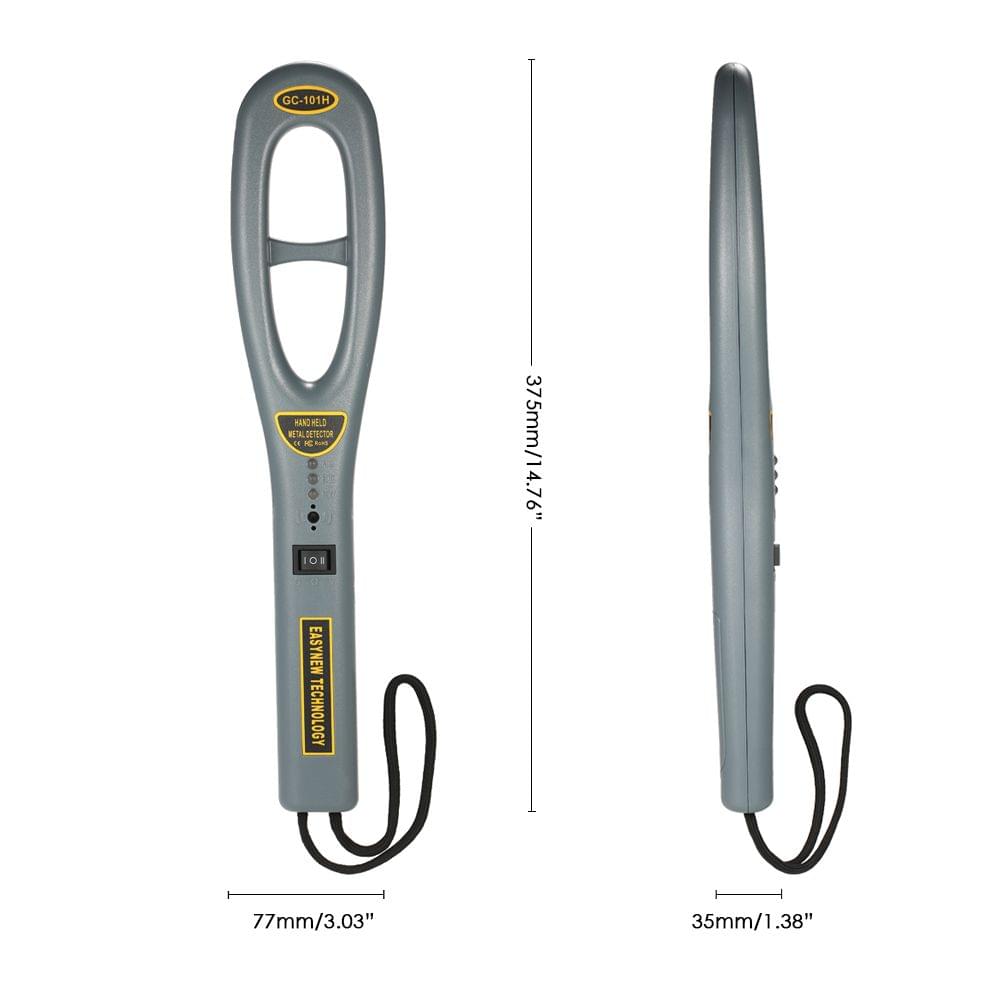 High Sensitivity Portable Handheld Metal Detector Safety