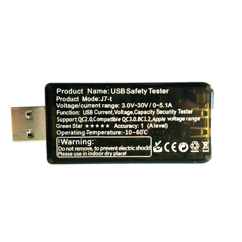 USB Digital Tester Current Voltage Monitor DC 5.1A 30V Amp