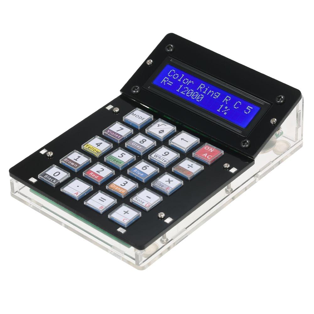 DIY Calculator Counter Kit with Acrylic Case LCD Display
