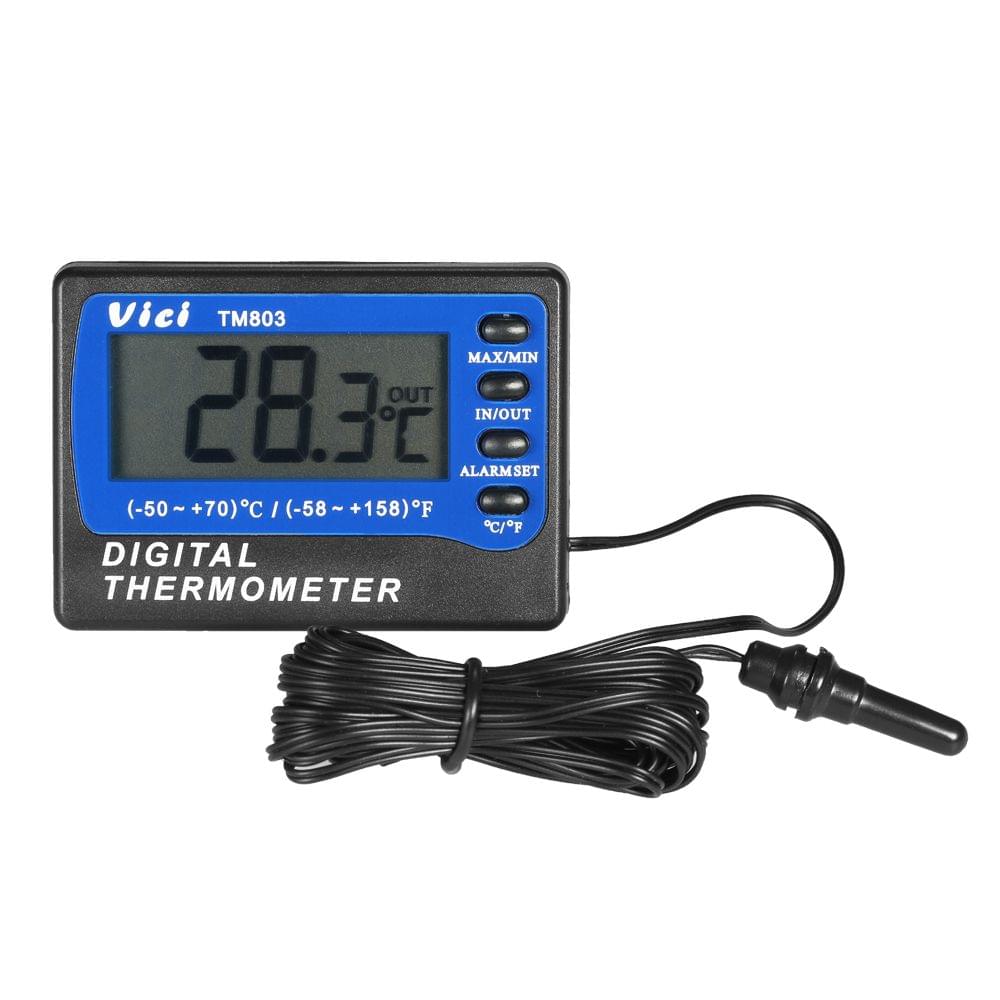Vici Mini LCD Digital Thermometer Temperature Meter Celsius