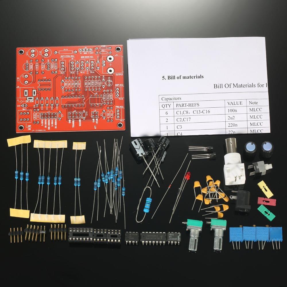 High Precision FG8038(ICL8038) Function Signal Generator DIY - DIY Kit