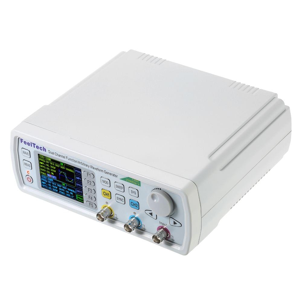 High Precision Digital DDS Dual-channel Function - 60MHz Signal Generator & UK Plug