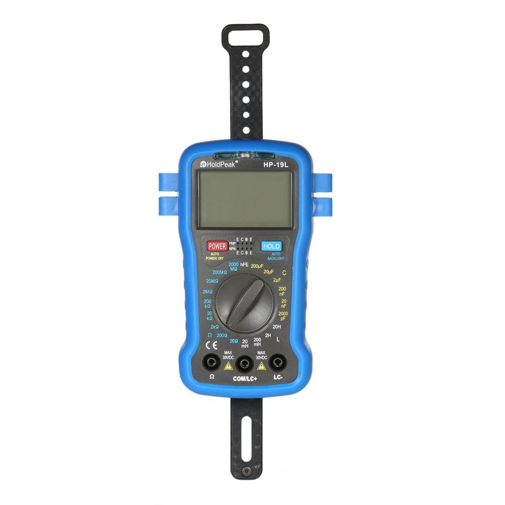 HoldPeak Backlight LCD Digital LCR Multimeter Resistance