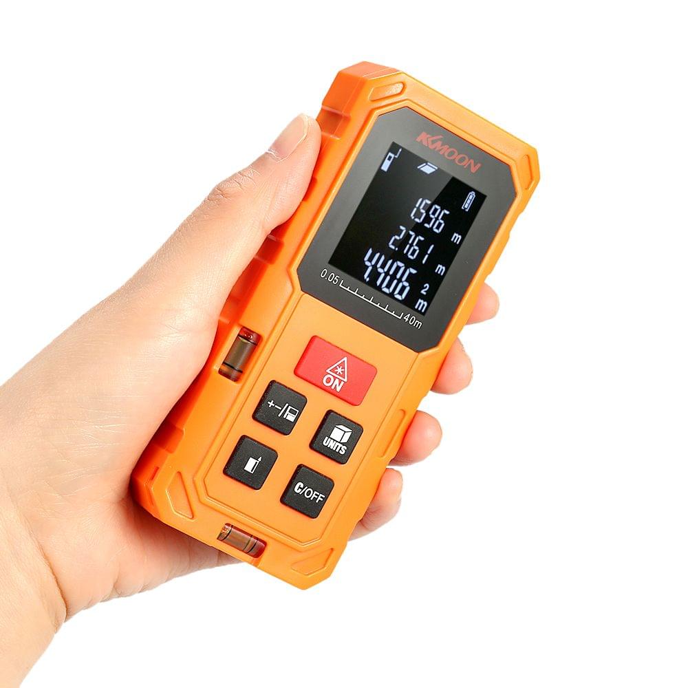 KKmoon 40m Portable Handheld Digital Laser Distance Meter - 40m