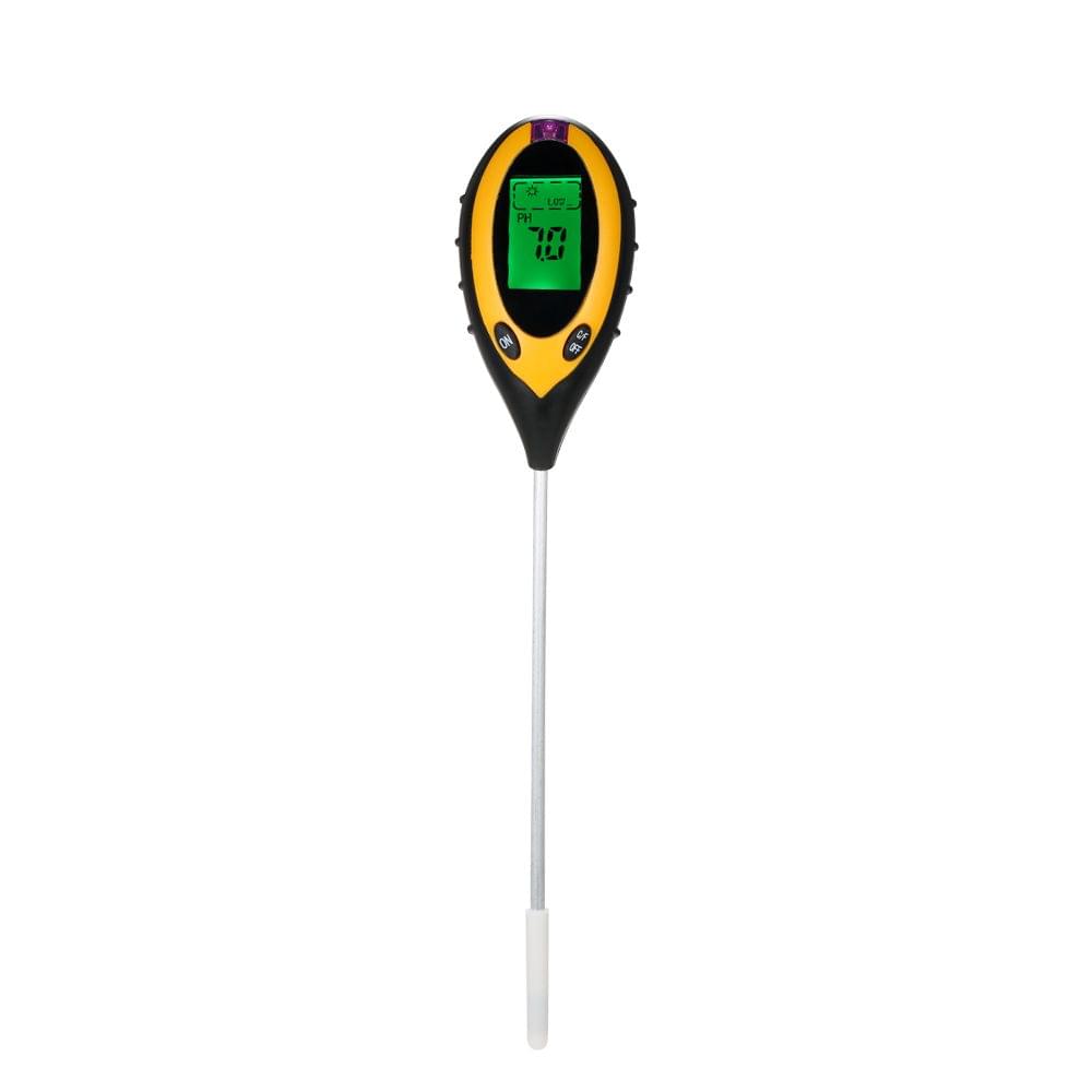 4-in-1 Soil Tester PH Moisture Temperature Sunlight