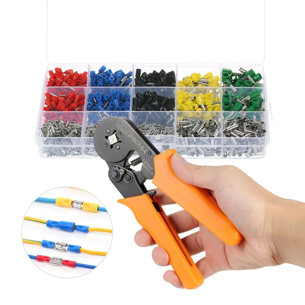 Self Adjustable Professional Cable Wire Crimper Crimping