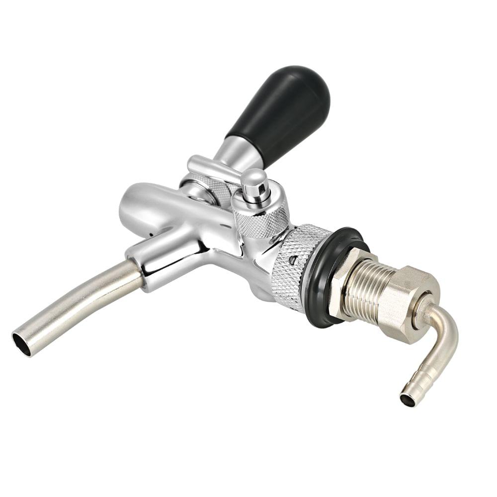 Adjustable Flow Control Chrome Draft Beer Faucet Tap G5/8