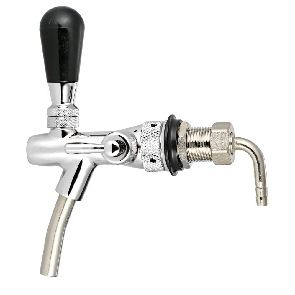 Adjustable Flow Control Chrome Draft Beer Faucet Tap G5/8